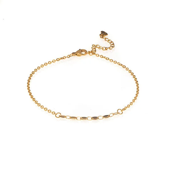 leather anklet for women-Sequins Anklet