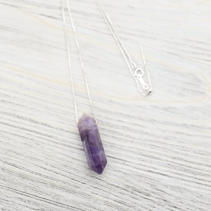 wedding necklace for women-Crystal Chakra Energy Necklace