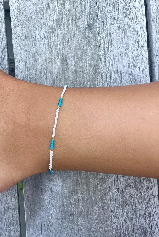 adjustable bracelet for women-DESERT SKY Beaded Anklet