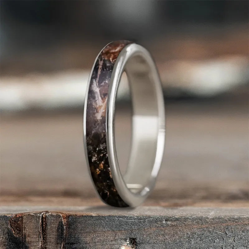 promise band for women-Custom Design - Ladies Single Inlay Ring 3ZqOVPWjQdOXoZ3EhHc8qWvP