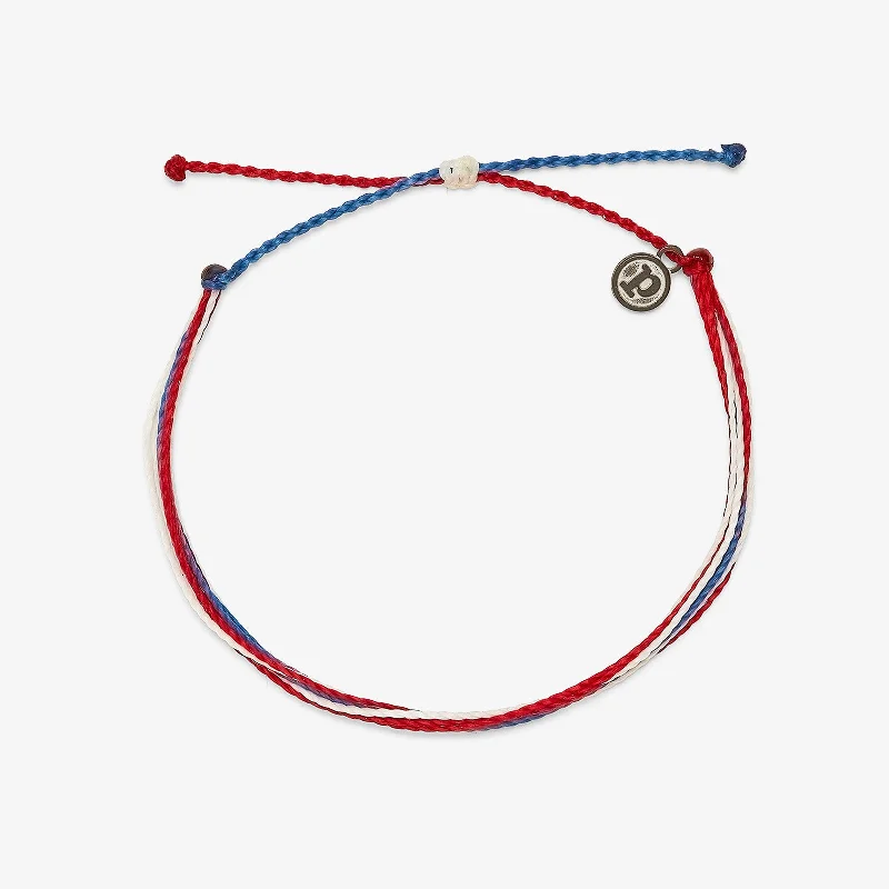 simple anklet for women-Homes For Our Troops Anklet