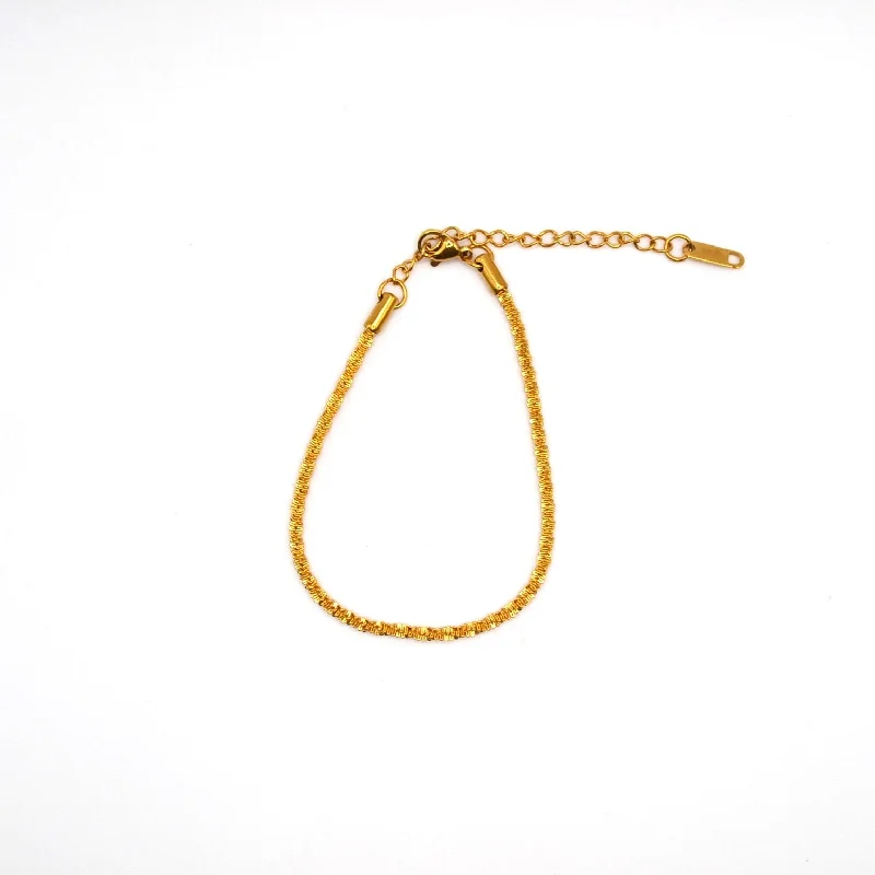 gold bracelet for women-Jade Anklet