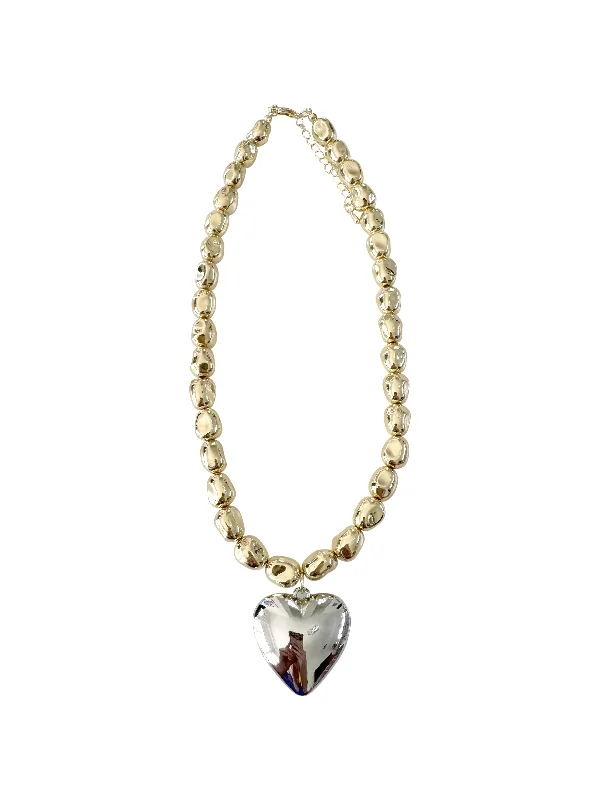 bold necklace for women-Bebe Necklace