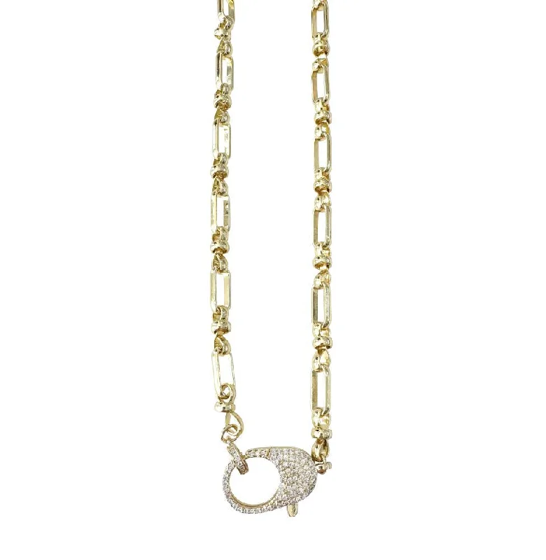 layered gold necklace for women-Kennedy Necklace- Gold & Silver