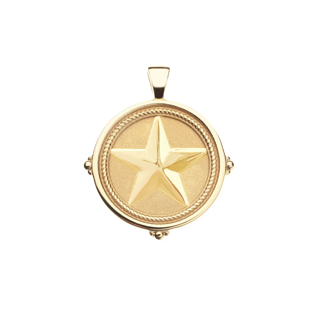 double necklace for women-TEXAS Original Pendant Coin