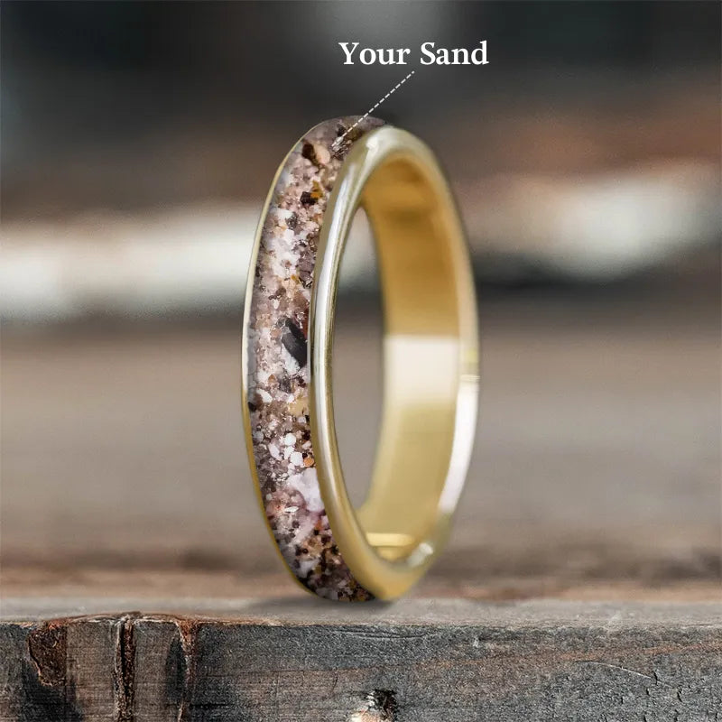 unique engagement ring for women-Custom Design - Ladies Single Inlay Ring 2S-GO7oetjxu5UPkgQAF05KZ