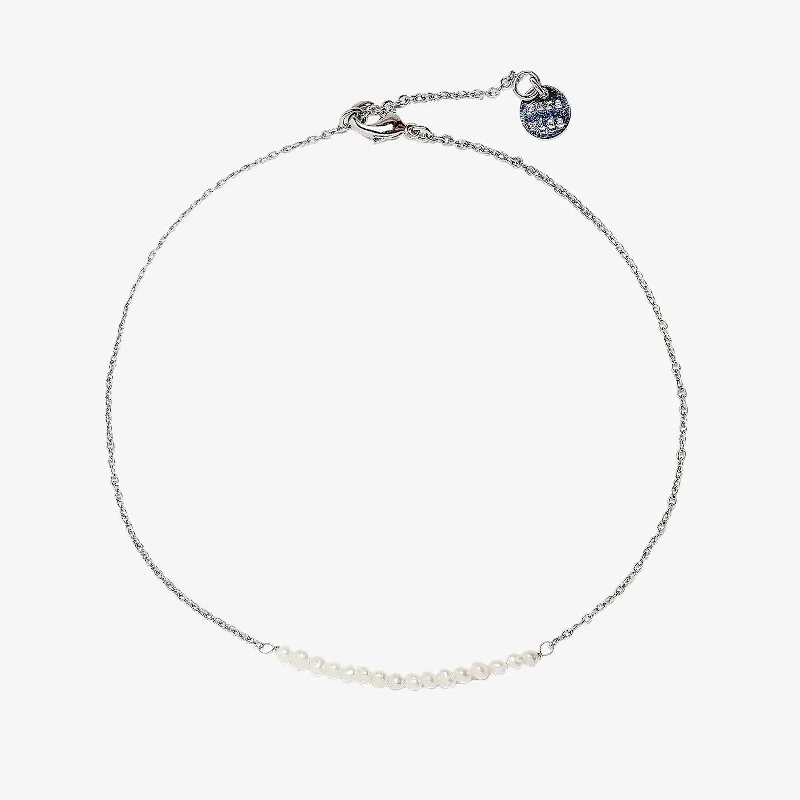 rope bracelet for women-Freshwater Pearl Anklet