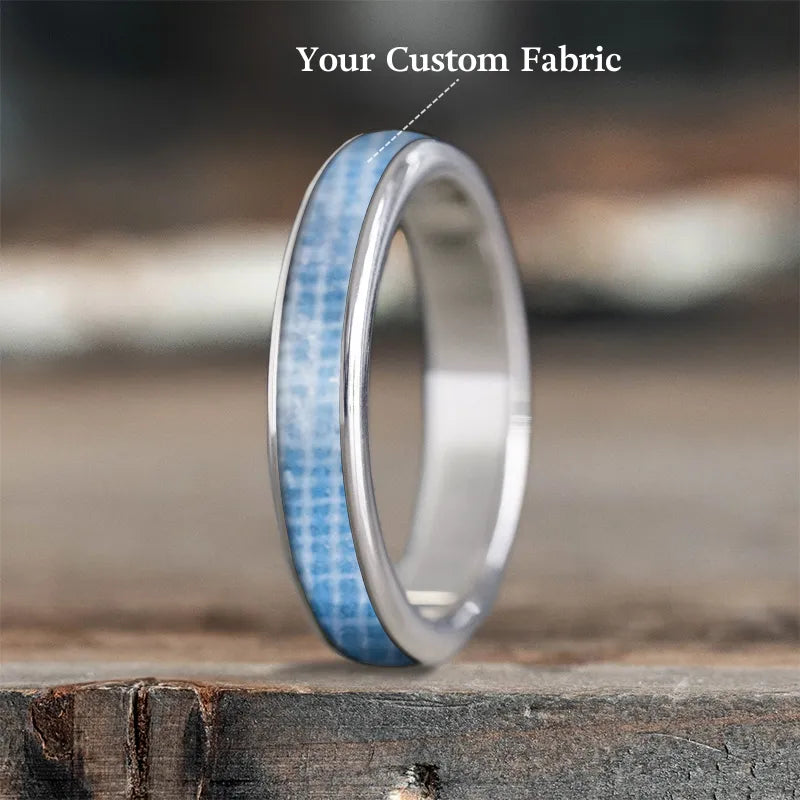 unique custom ring for women-Custom Design - Ladies Single Inlay Ring 7HZHfQVXgdiPkbO5Nns16afE