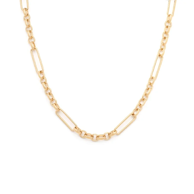 lock necklace for women-Marni Necklace | Gold