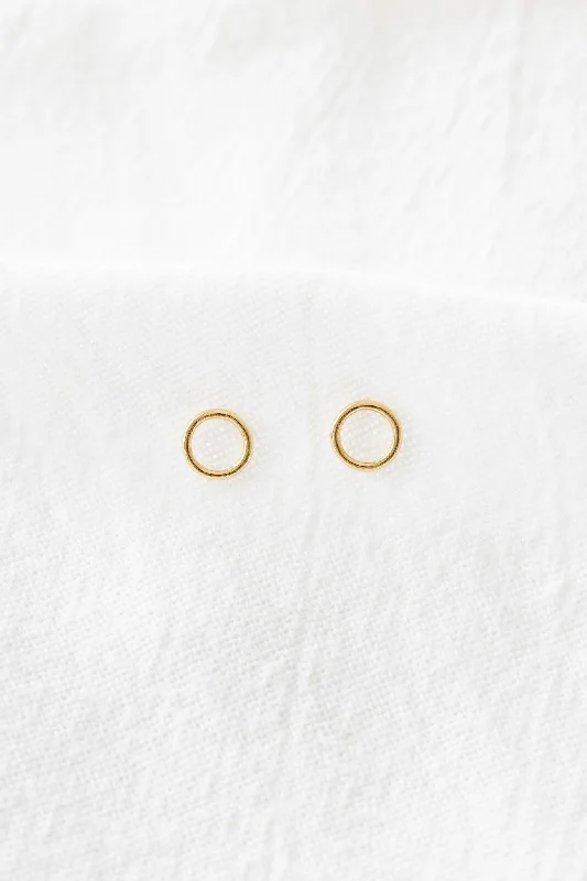 diamond stud earrings for women-Orbit Studs