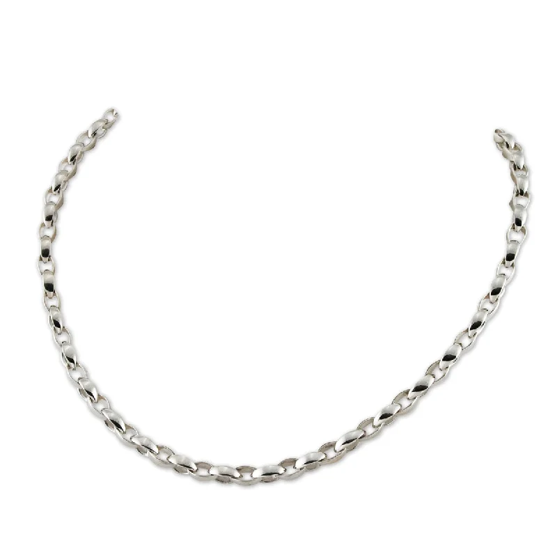 cute necklace for women-Silken Link Necklace