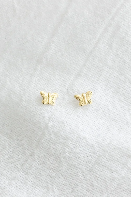 custom earrings for women-Mini Flutter Studs