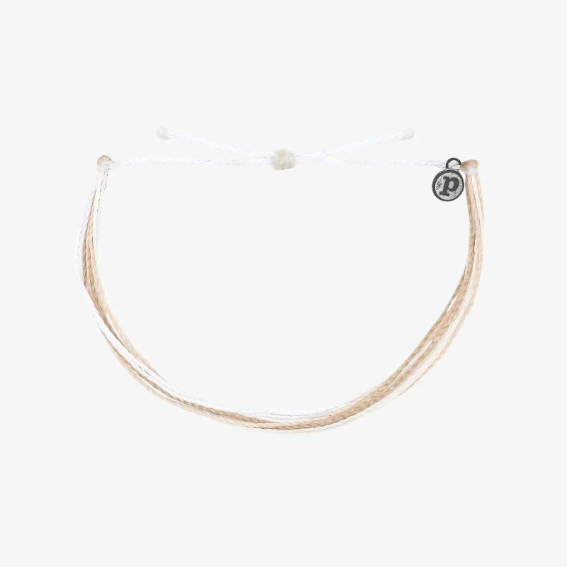 dainty bracelet for women-White Sands Anklet