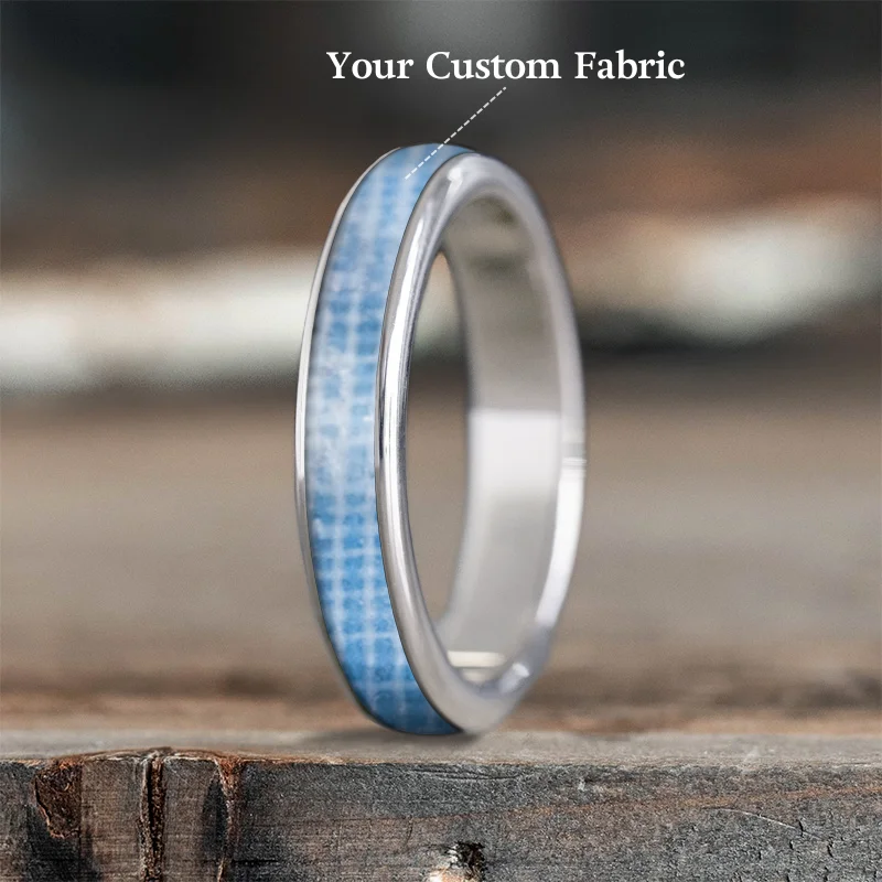 elegant sapphire ring for women-Custom Design - Ladies Single Inlay Ring 7izPq_k9AQ65Fu-alW5DH9VX