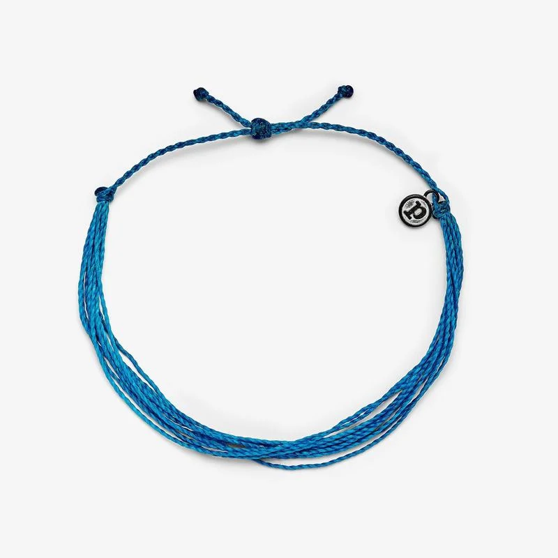 funky bracelet for women-PuraVida, Original Anklet, Neon Blue