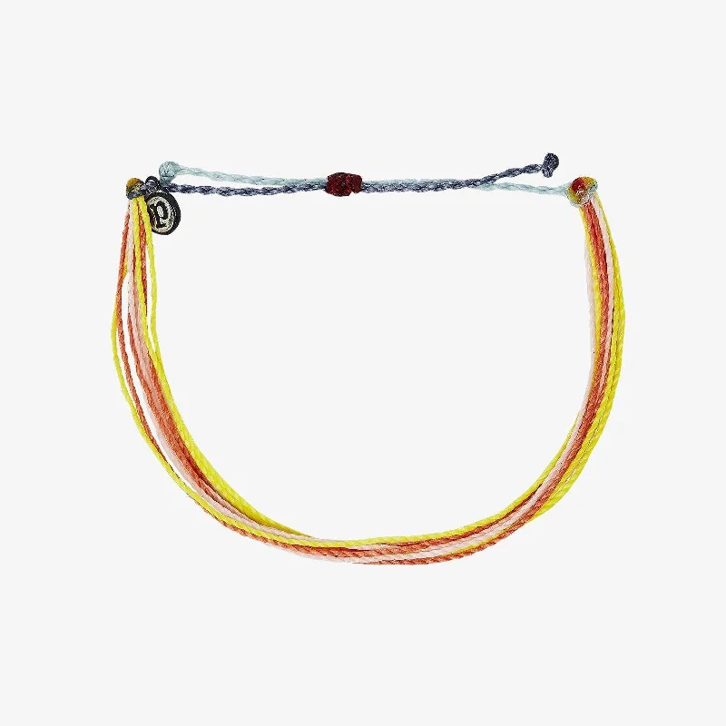 cuff bracelet for women-Sunset Surf Session Anklet