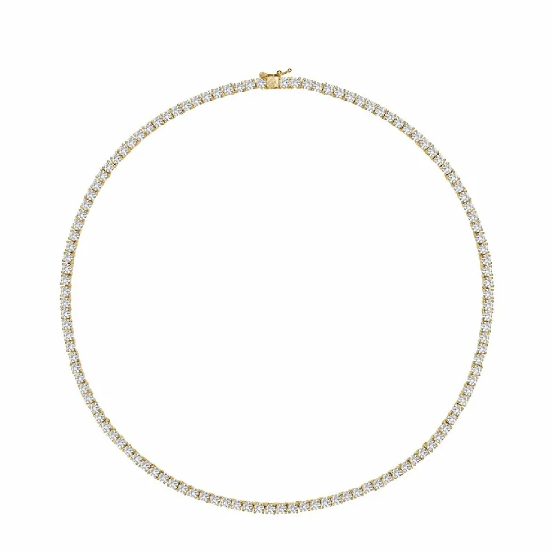 unique necklace for women-CZ Gold Crystals