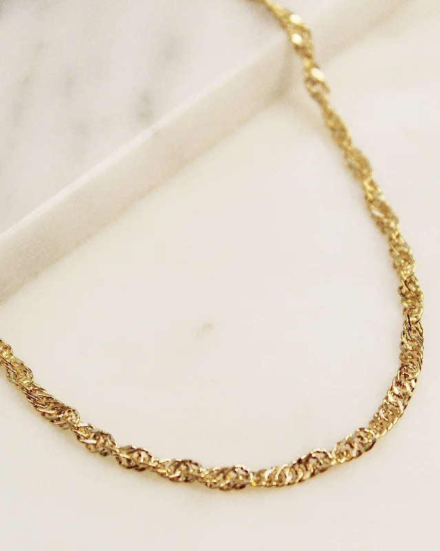 snake chain bracelet for women-Shay Anklet