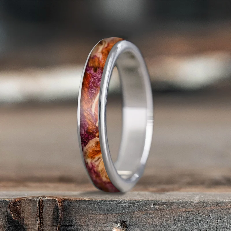 unique ring for women-Custom Design - Ladies Single Inlay Ring 7Pdy_-GCoyYMxzx1taaEnVpp