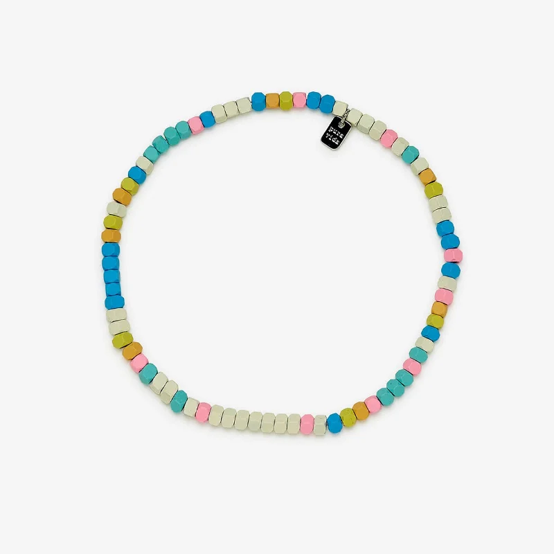 adjustable bracelet for women-Bahama Bead Stretch Anklet