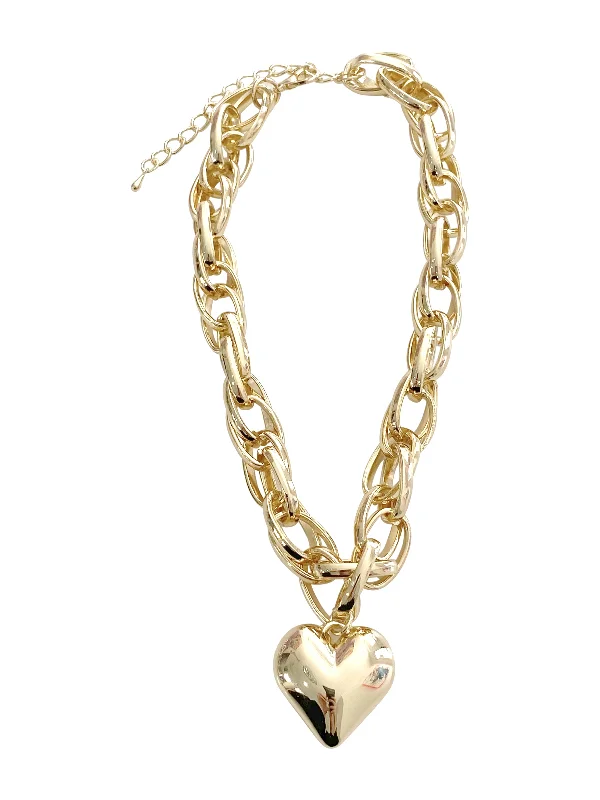 heart-shaped pendant necklace for women-Alyssa Necklace